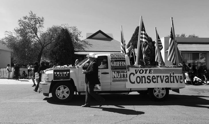 Un partisan du président américain Donald Trump