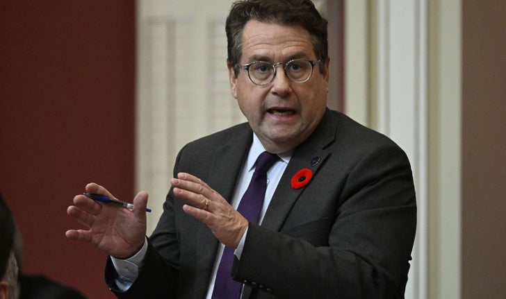 Le ministre de l’Éducation du Québec, Bernard Drainville