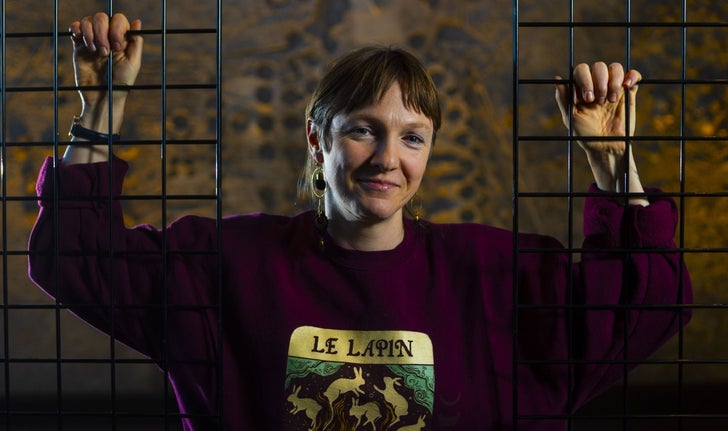 Catherine Dorion au Grand Théâtre de Québec, où «Sciences po 101. Traité d’insoumission à l’usage du vrai monde» prendra d’abord l’affiche du 18 au 20 février avant une tournée au Québec.