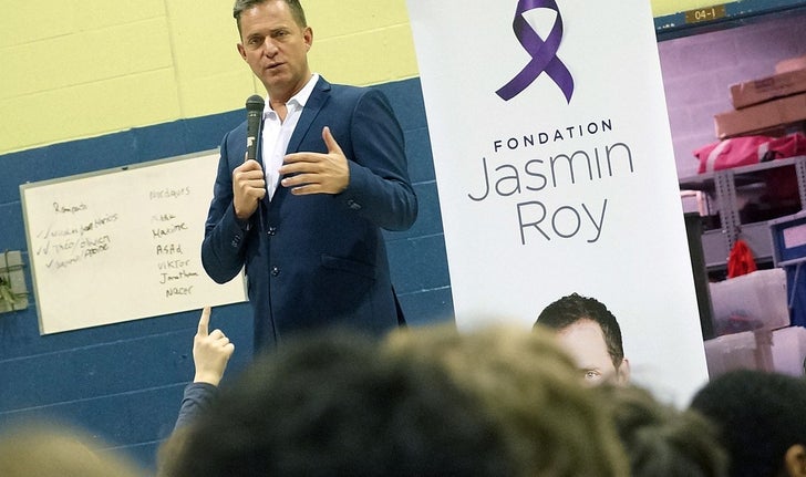 Jasmin Roy, en janvier 2015